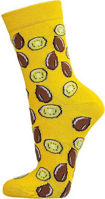 6 Paar TippTexx 24 Damensocken Bunte Früchte